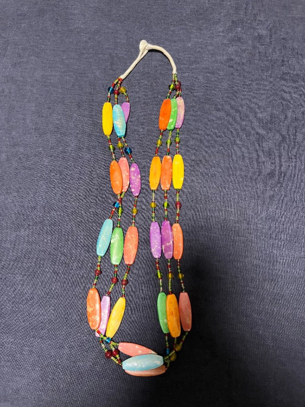 South African Colorful Beaded Necklace